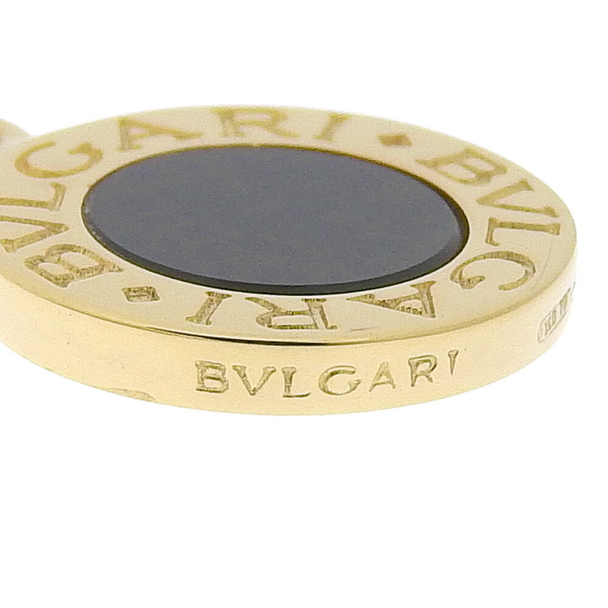 BVLGARI Pendant Top K18 Yellow Gold x Onyx Approx. 3.9g Bvlgari Unisex W153124304