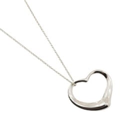 Tiffany & Co. Elsa Peretti Open Heart Large Necklace, Silver 925, approx. 16.1g, Women's, I213023132