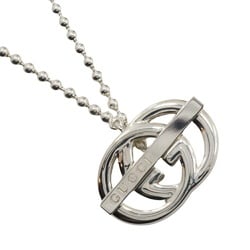 Gucci Interlocking G Necklace Silver 925 Approx. 39.2g for Women