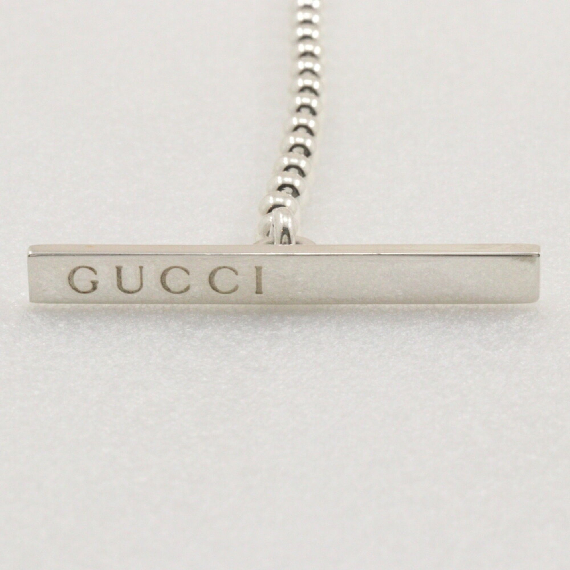 Gucci Interlocking G Necklace Silver 925 Approx. 39.2g for Women