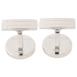 Hermes Ricor 2 Serie Cufflinks H052056FP03 Lacquer Metal Silver Black S-156451