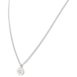 Tiffany & Co. 1837 Circle Necklace 1P Diamond 750K18WG L-156062