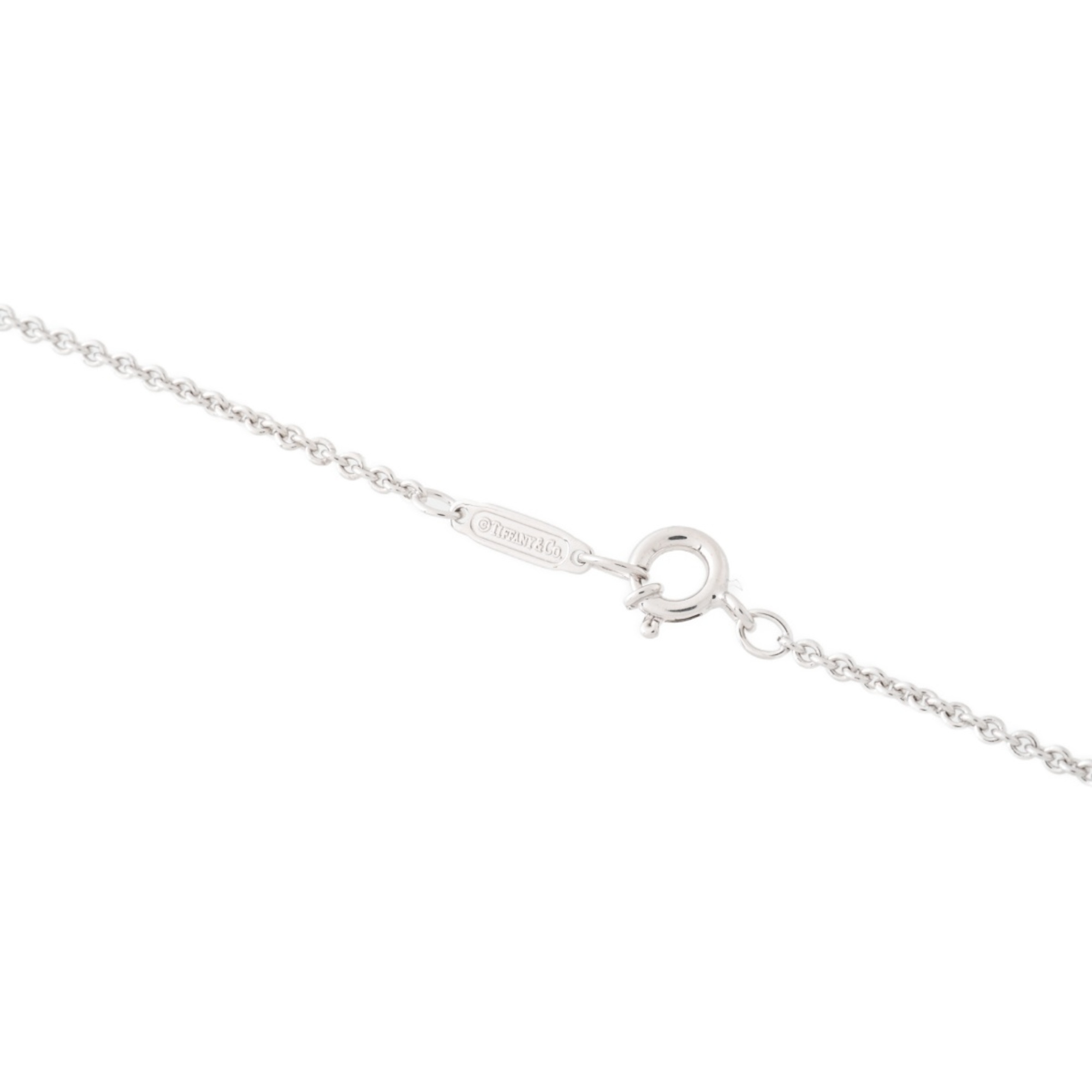 Tiffany & Co. 1837 Circle Necklace 1P Diamond 750K18WG L-156062