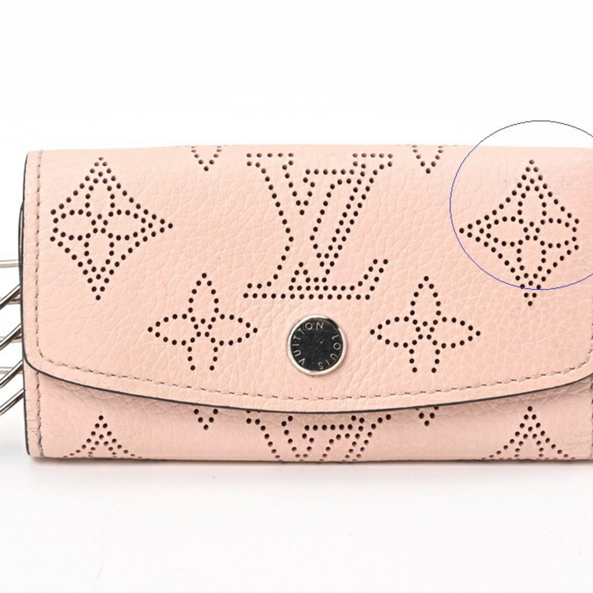 Louis Vuitton LOUIS VUITTON Key Case Multicle 4 M64056 Rose Jasmine (Pink) S-156453