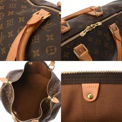 LOUIS VUITTON Louis Vuitton Monogram Keepall 50 Brown M41426 Unisex Canvas Boston Bag