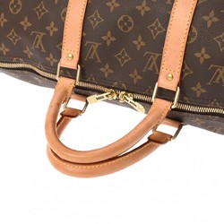 LOUIS VUITTON Louis Vuitton Monogram Keepall 50 Brown M41426 Unisex Canvas Boston Bag