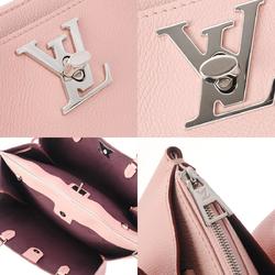 LOUIS VUITTON Louis Vuitton Rock Meat Rose Poodle M54572 Women's Taurillon Leather Handbag