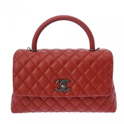 CHANEL Chanel Matelasse 29 Red A92991 Women's Caviar Skin Handbag