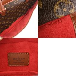 LOUIS VUITTON Louis Vuitton Monogram Saria Horizontal SP Order Brown Women's Canvas Handbag