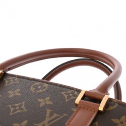 LOUIS VUITTON Louis Vuitton Monogram Saria Horizontal SP Order Brown Women's Canvas Handbag