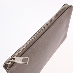 LOUIS VUITTON Louis Vuitton Pochette Jour PM Taupe R99760 Unisex Taurillon Leather Clutch Bag