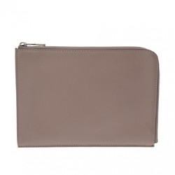 LOUIS VUITTON Louis Vuitton Pochette Jour PM Taupe R99760 Unisex Taurillon Leather Clutch Bag