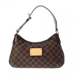 LOUIS VUITTON Damier Thames PM Brown N48180 Women's Canvas Bag