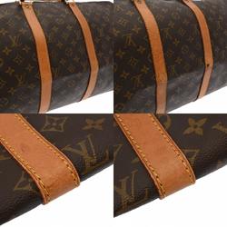 LOUIS VUITTON Louis Vuitton Monogram Keepall 50 Brown M41426 Unisex Canvas Boston Bag