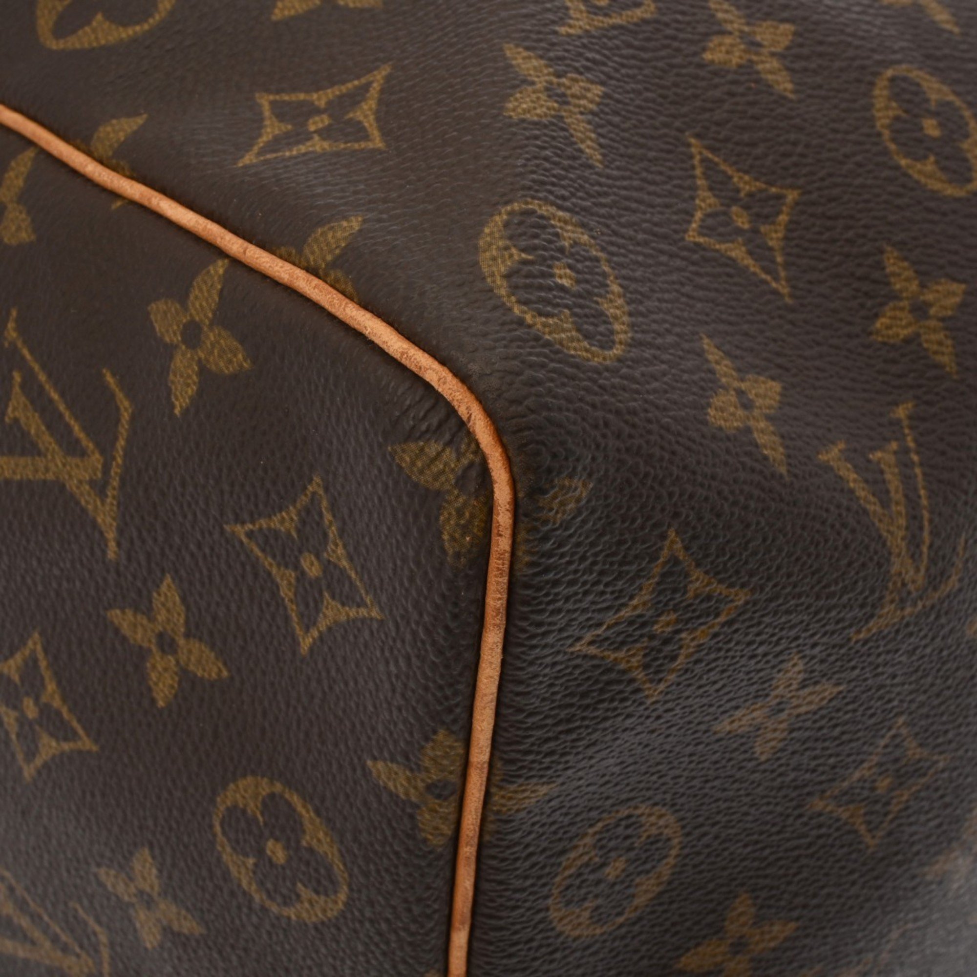 LOUIS VUITTON Louis Vuitton Monogram Keepall 50 Brown M41426 Unisex Canvas Boston Bag