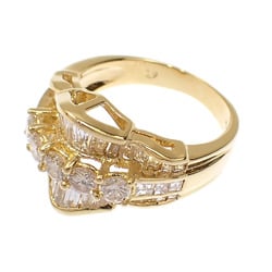 Citizen Diamond Ring for Women, K18YG, Size 13, 2.10ct, 7.3g, 750, 18K Yellow Gold