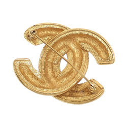 Chanel Coco Mark Brooch for Women GP Matelasse 1142