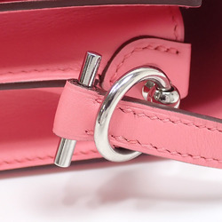 Hermes Ruri Shoulder Bag for Women, Rose Azalee, Pink, Evercolor, Y Stamp, Made around 2020, HERMES