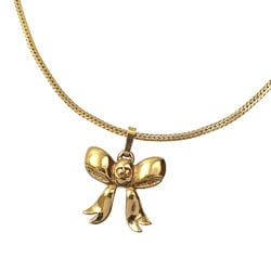 Christian Dior ribbon motif necklace for women GP