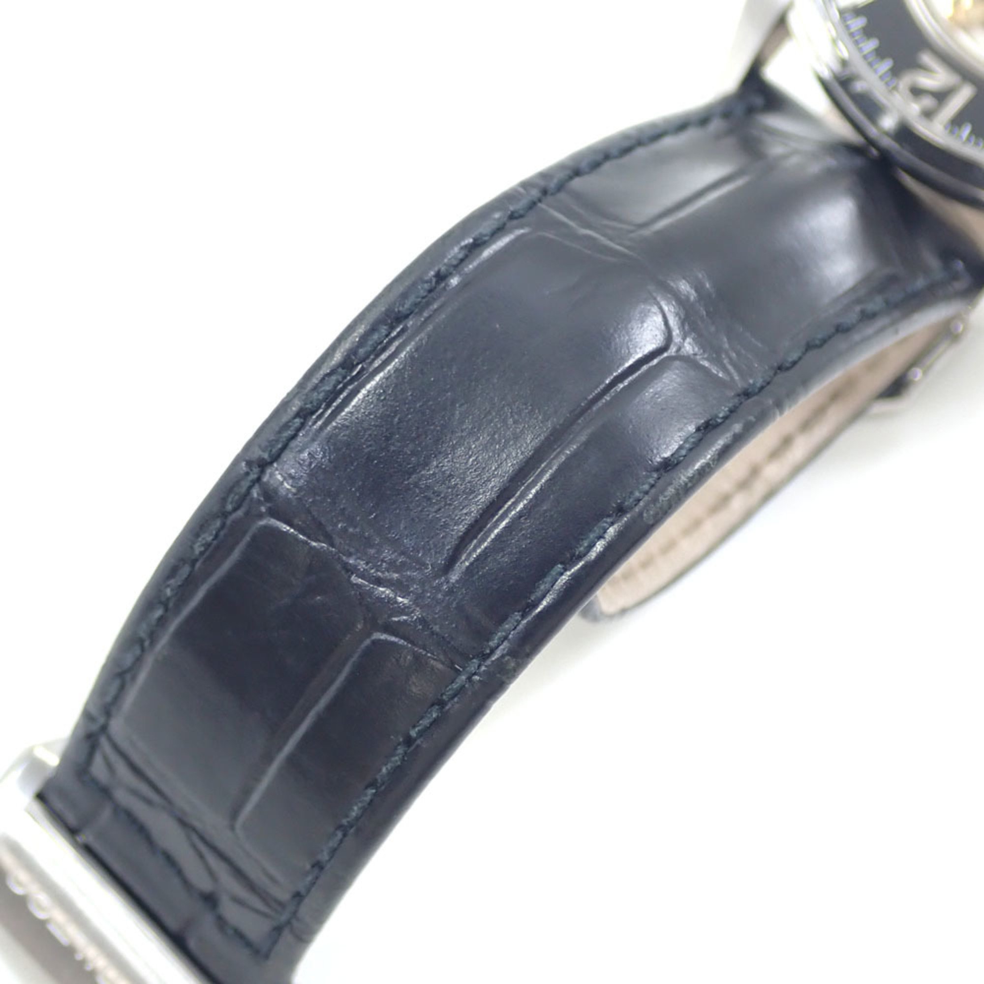 Hamilton Watch Jazzmaster Men's Automatic SS Leather Strap H327050 Winding