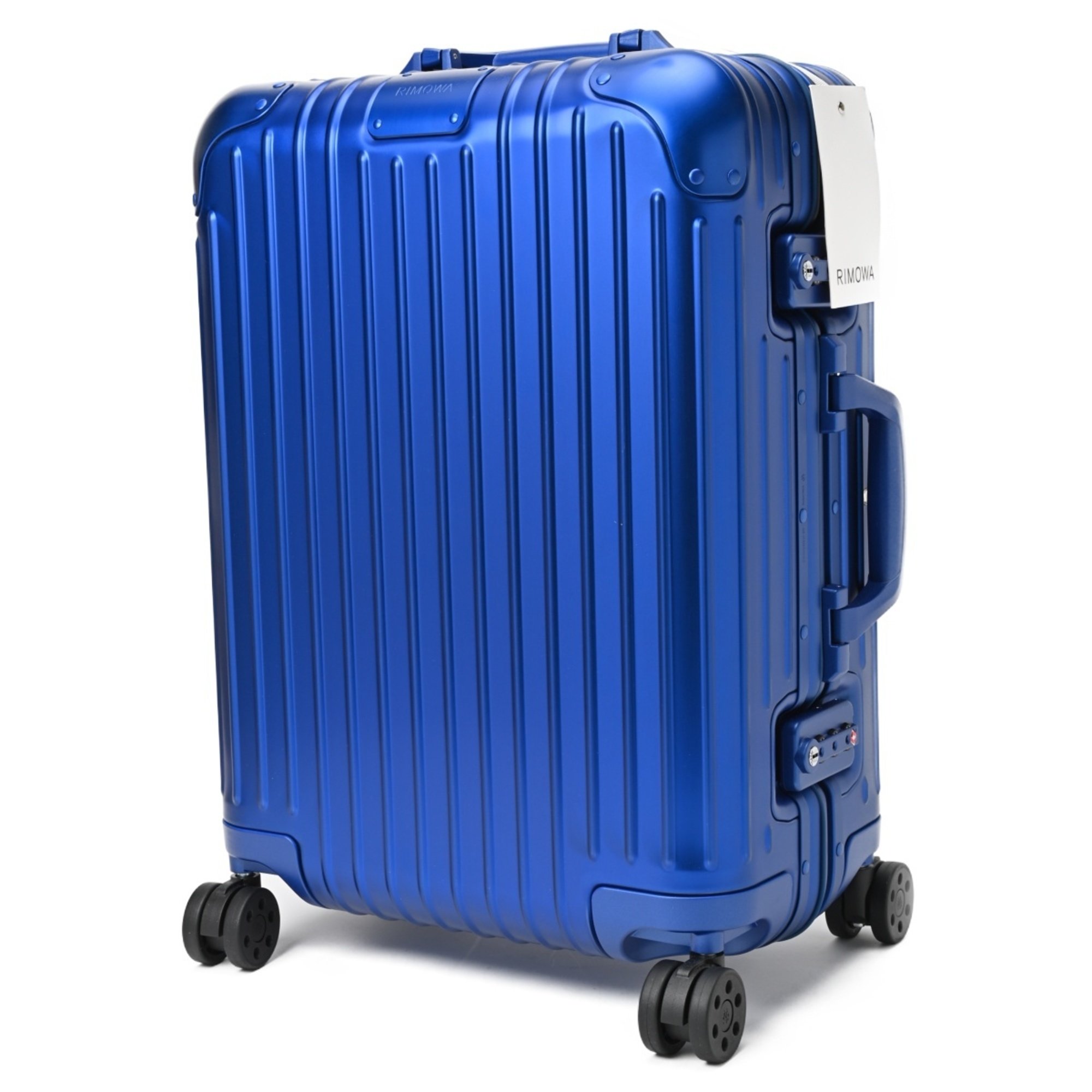 RIMOWA Suitcase Original Cabin 92553054 Alum Blue T-156594