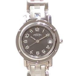 Hermes Clipper Watch for Women, Quartz, SS CL4.210, Battery Operated, Black Dial, C198276