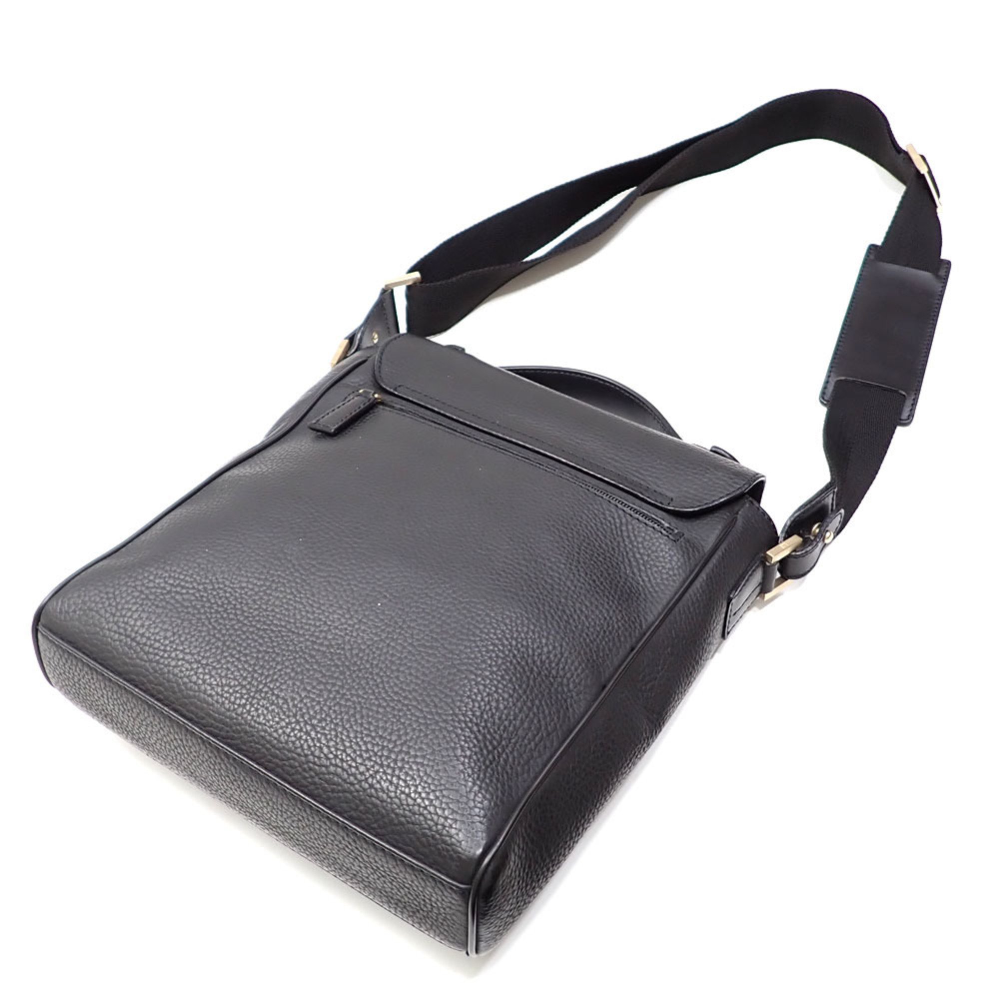 Dunhill Shoulder Bag for Men, Black Leather, Handbag