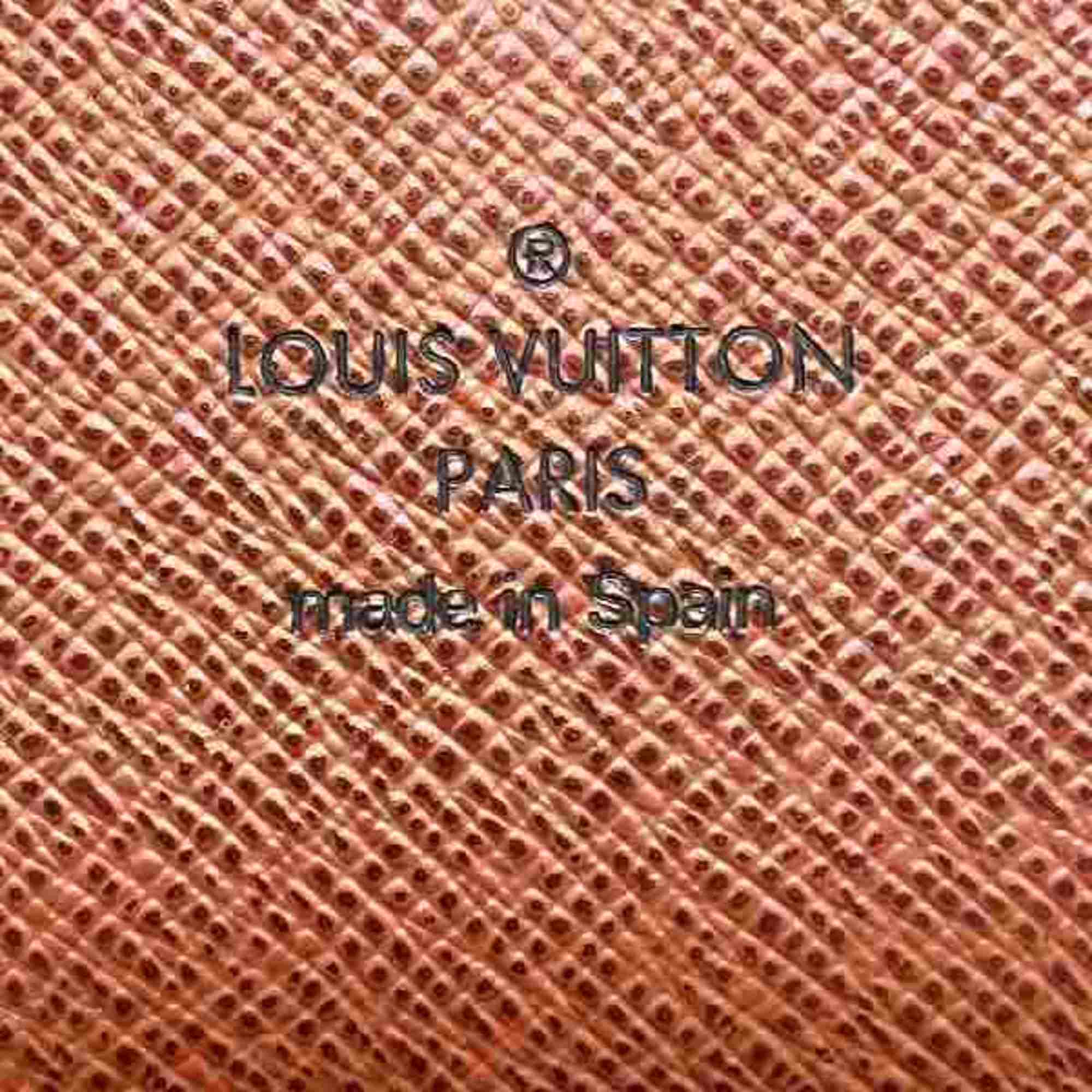 Louis Vuitton Monogram Zippy Organizer M60002 Round Long Wallet for Men and Women