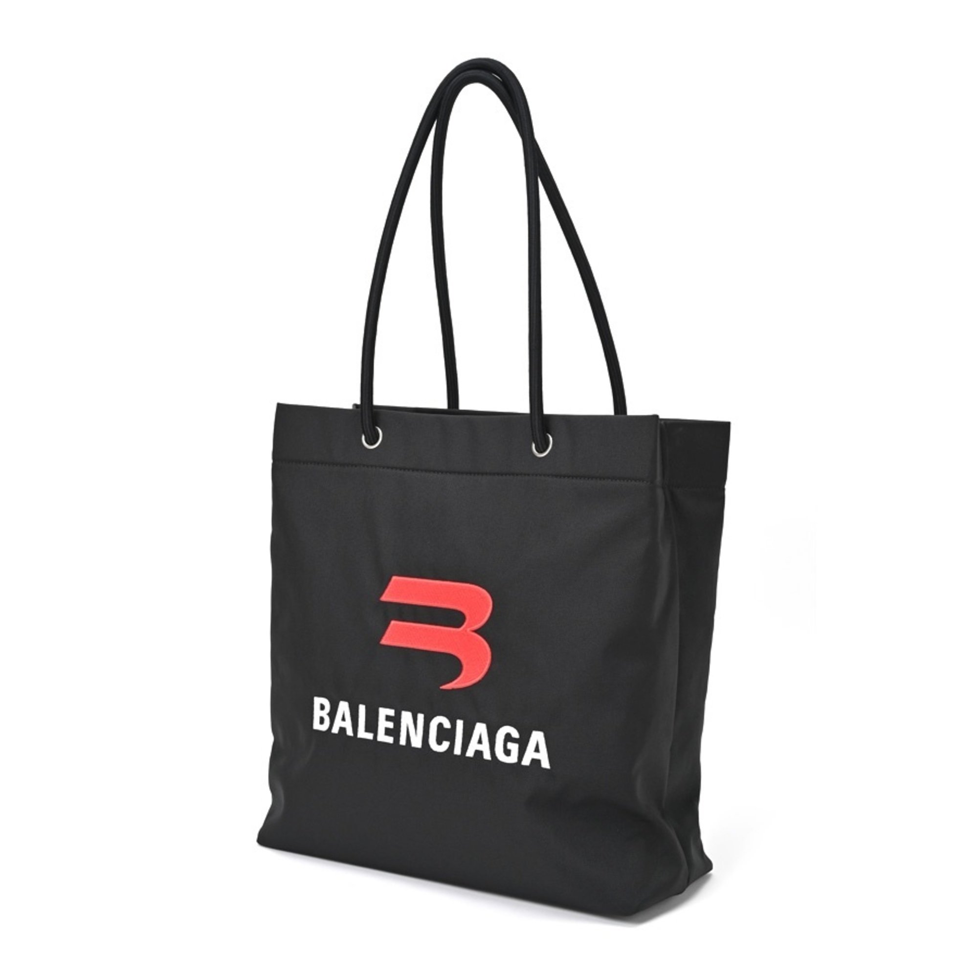 BALENCIAGA Explorer Shopper Bag Tote 701748 Nylon Black S-156571