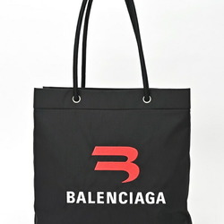 BALENCIAGA Explorer Shopper Bag Tote 701748 Nylon Black S-156571