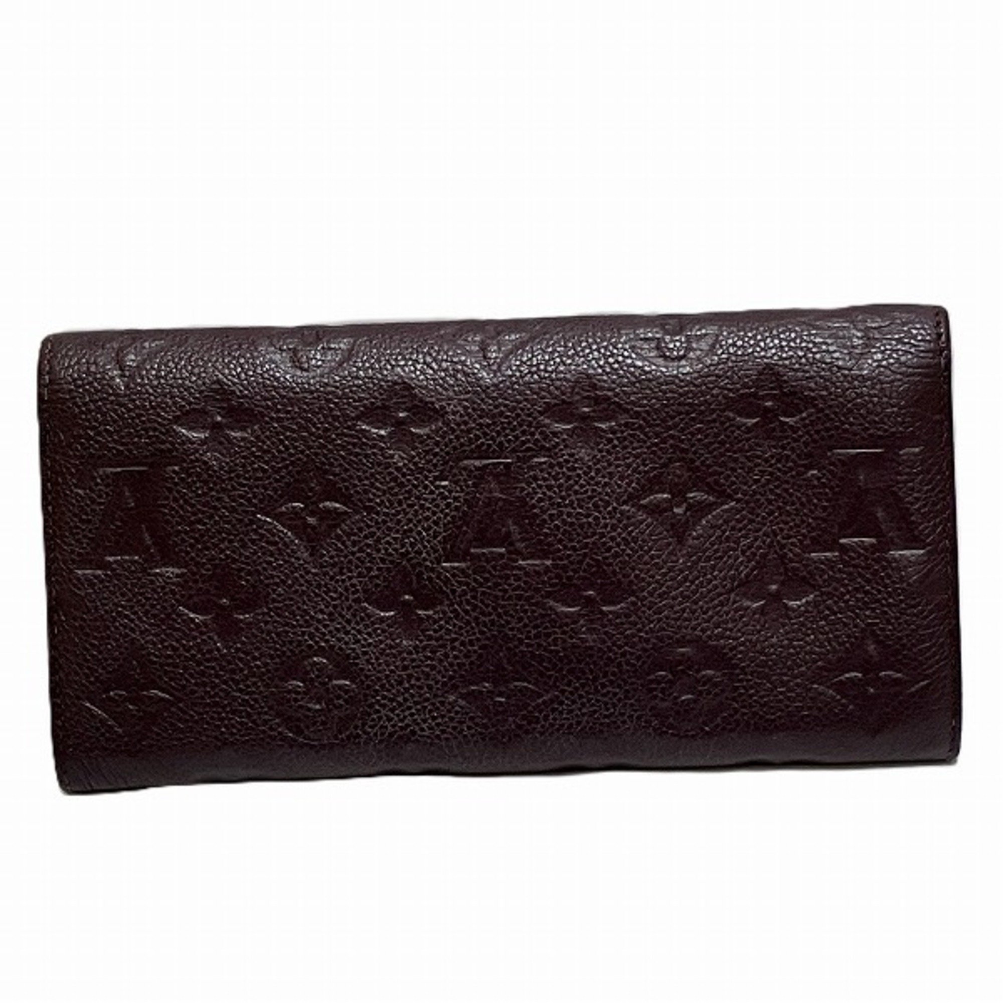 Louis Vuitton Monogram Empreinte Portefeuille Curieuse M60300 Orb Long Wallet Bi-fold for Women