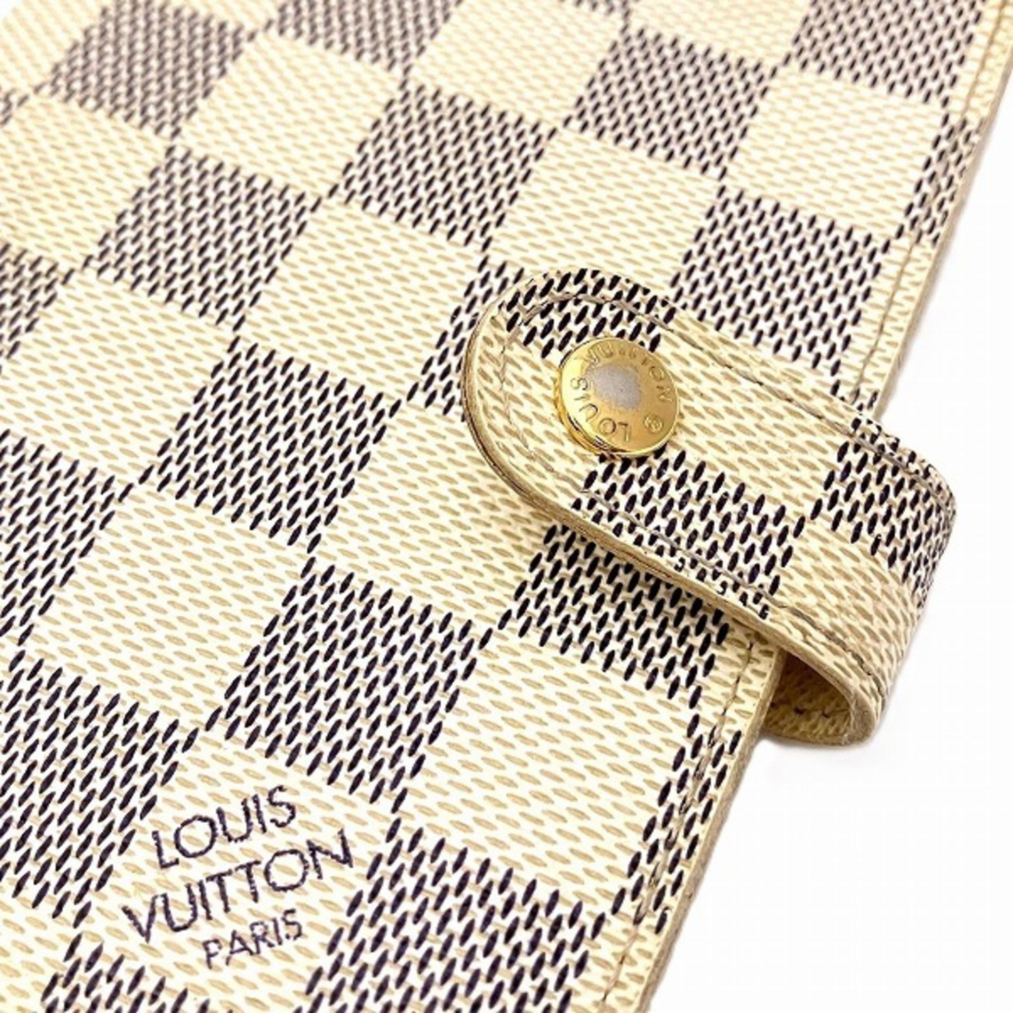 Louis Vuitton Damier Azur Agenda PM R20706 Small items Notebook cover Men's Women's