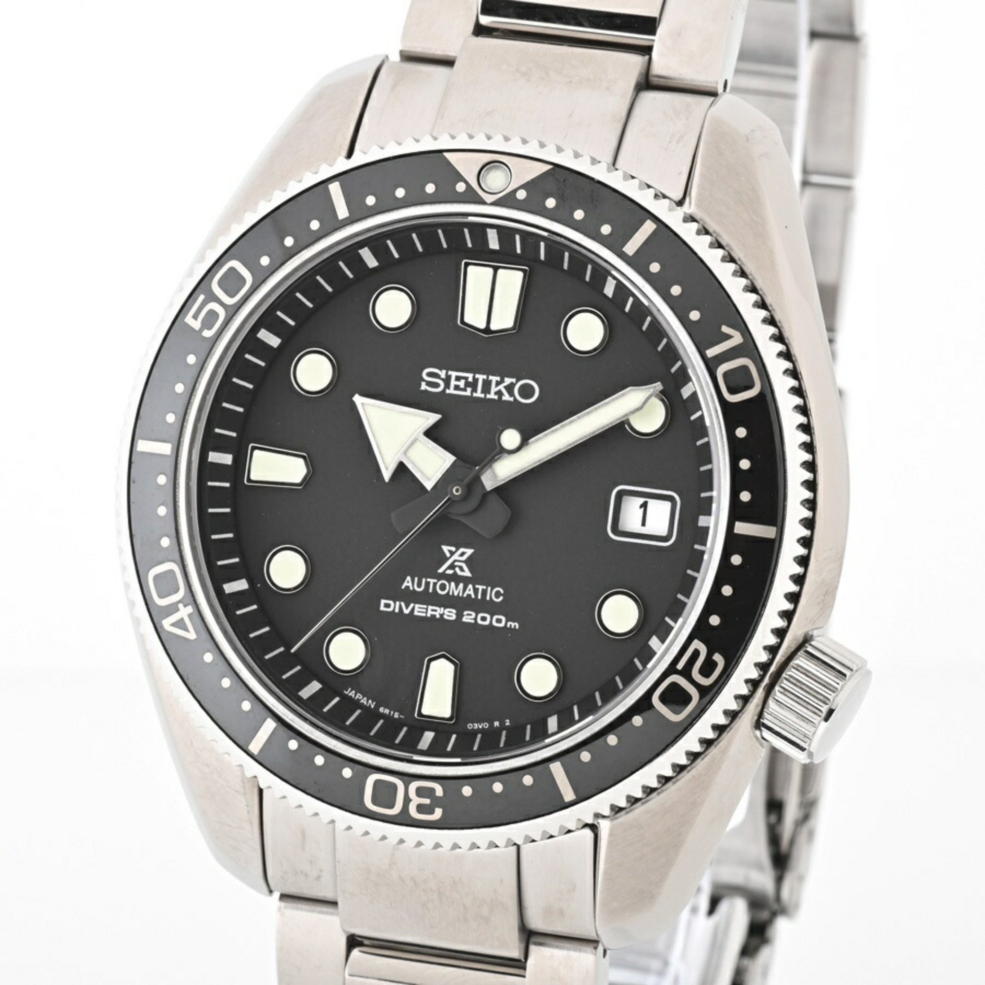 Seiko Prospex Diver Scuba SBDC061 6R15-04G0 Automatic Watch 1968 Mechanical Divers Modern Design A-156375