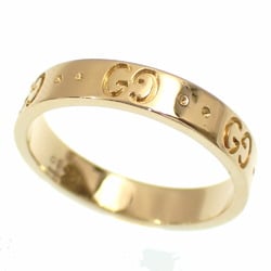 Gucci Icon Ring for Women, K18YG, Size 15, #16, 4.2g, 18K 750 Yellow Gold, 660070, J8500, 8000