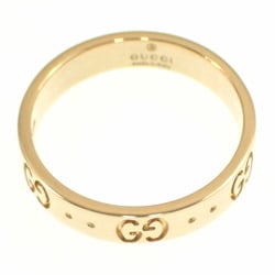 Gucci Icon Ring for Women, K18YG, Size 15, #16, 4.2g, 18K 750 Yellow Gold, 660070, J8500, 8000