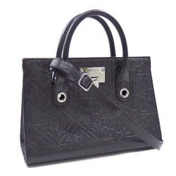 Jimmy Choo handbag for women, black leather shoulder bag, star 043090