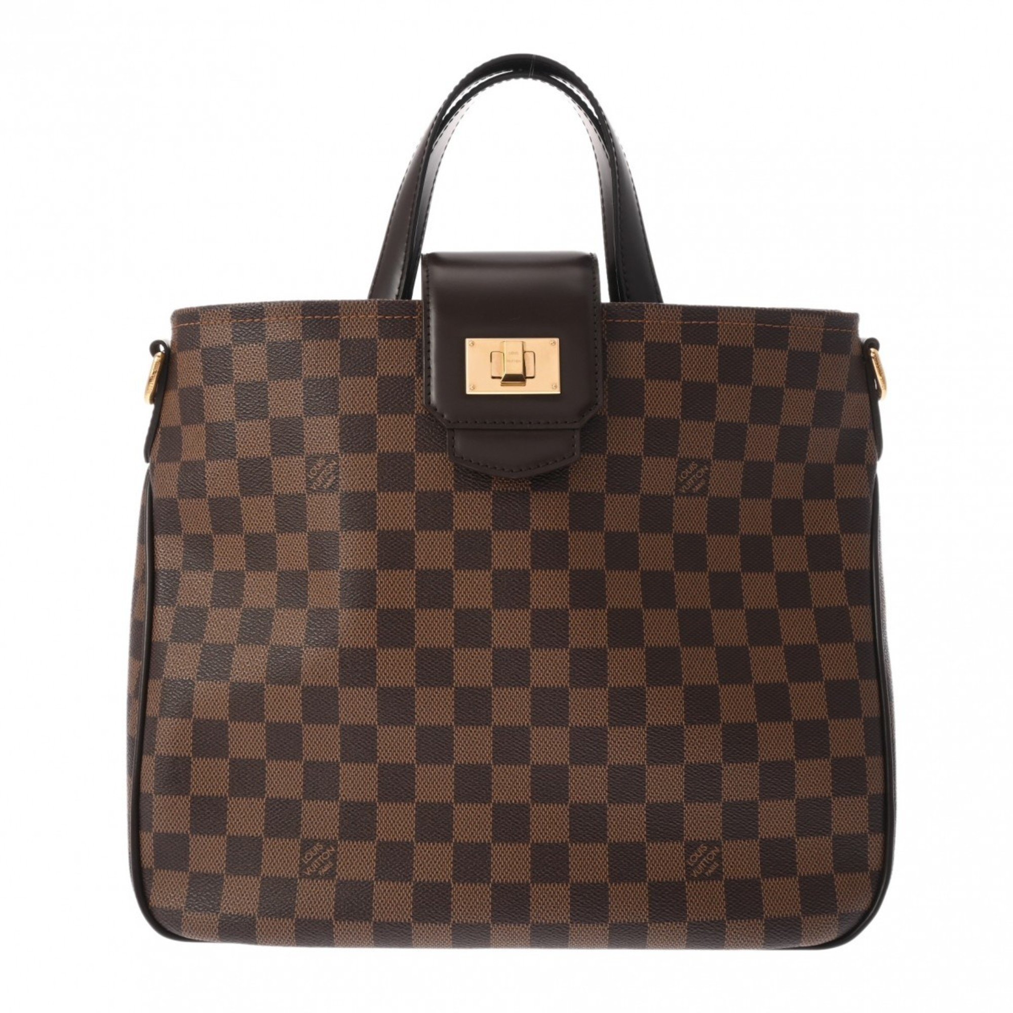 LOUIS VUITTON Damier Cabas Roseberry Brown N41177 Women's Canvas Bag