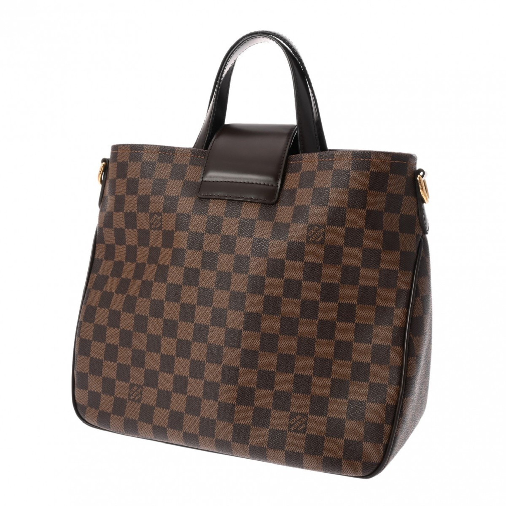 LOUIS VUITTON Damier Cabas Roseberry Brown N41177 Women's Canvas Bag