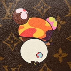 LOUIS VUITTON Louis Vuitton Monogram Panda Pochette Accessory Brown M51981 Women's Canvas Pouch