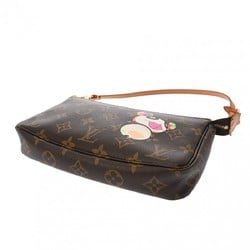 LOUIS VUITTON Louis Vuitton Monogram Panda Pochette Accessory Brown M51981 Women's Canvas Pouch