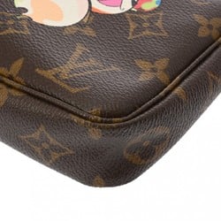 LOUIS VUITTON Louis Vuitton Monogram Panda Pochette Accessory Brown M51981 Women's Canvas Pouch