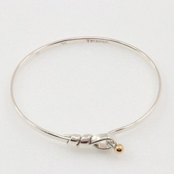 Tiffany & Co. Hook Eye Bangle, 925 Silver x 18K Yellow Gold, approx. 9.3g, Eye, Women's, I213023179