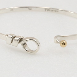 Tiffany & Co. Hook Eye Bangle, 925 Silver x 18K Yellow Gold, approx. 9.3g, Eye, Women's, I213023179