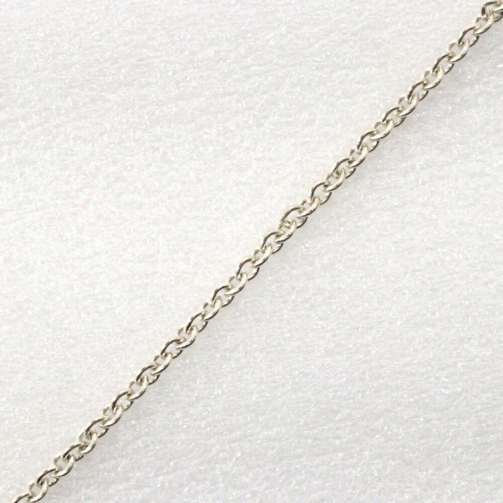 Tiffany & Co. Elsa Peretti Open Heart Large Necklace, Silver 925, Approx. 20.0g, Women's