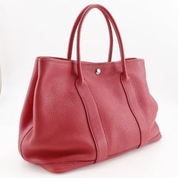 Hermes HERMES Garden PM Tote Bag Negonda Bougainvillea 2012 Pink □P Snap Button party Ladies