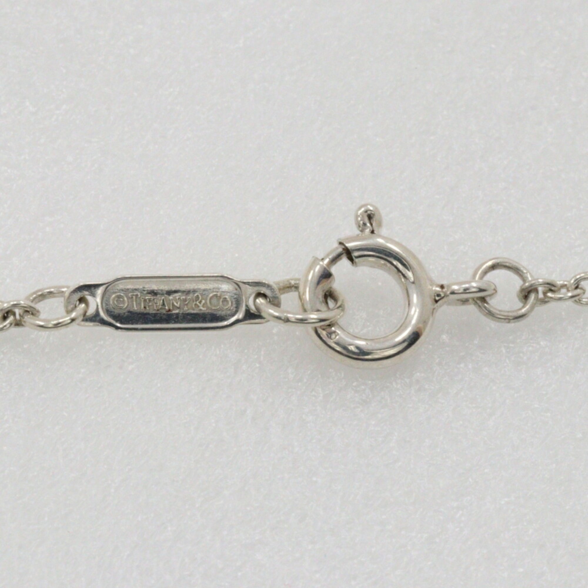 Tiffany TIFFANY&Co. Flower Necklace Silver 925 Approx. 8.4g flour Women's