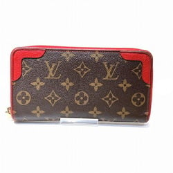 Louis Vuitton Monogram Zippy Wallet Retiro M61854 Round Long for Women