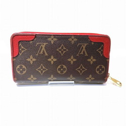 Louis Vuitton Monogram Zippy Wallet Retiro M61854 Round Long for Women