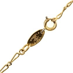 Chanel CHANEL Coco Mark Necklace Gold Plated 1983 Approx. 7.3g COCO Women's