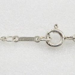 Tiffany TIFFANY&Co. Heart Necklace Elsa Peretti Silver 925 Approx. 5.6g Open heart Ladies